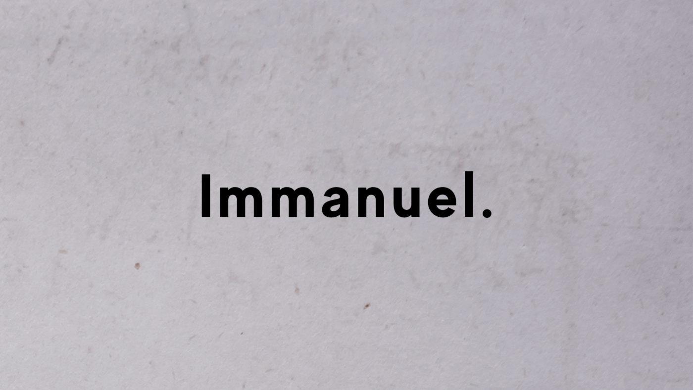 Image for Immanuel