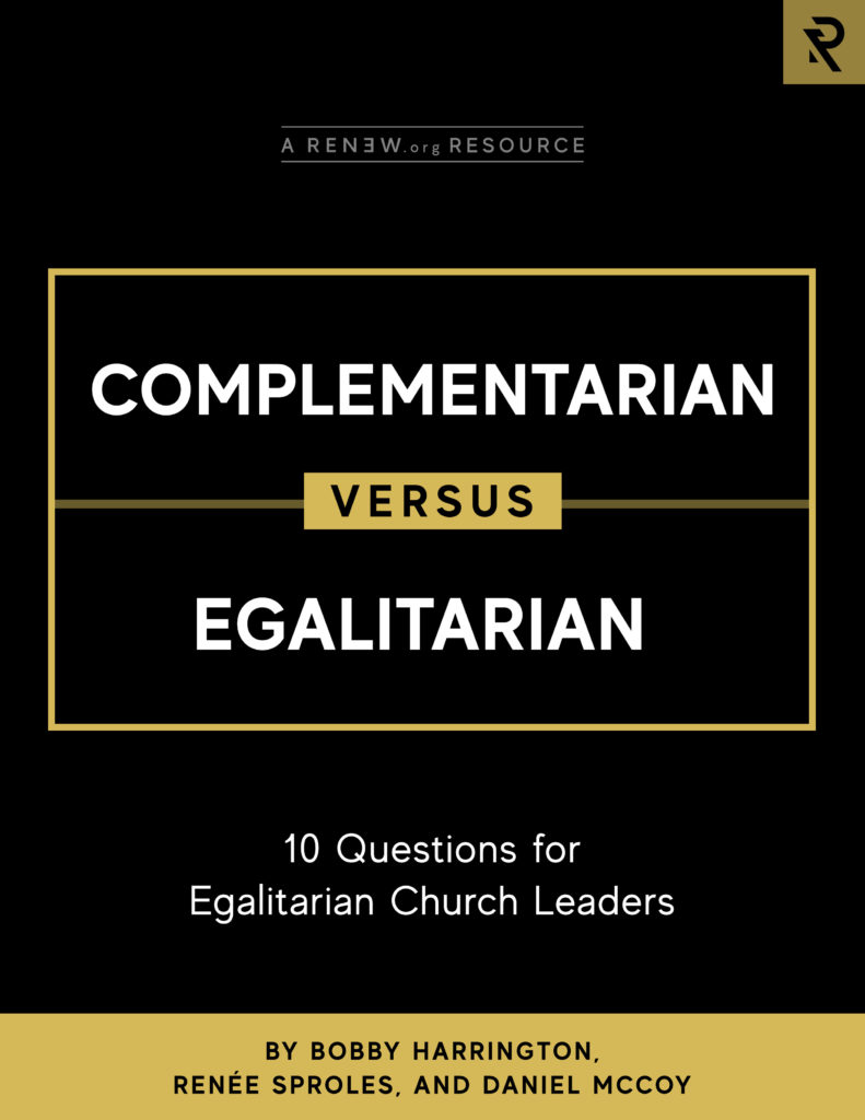 Image for Complementarian Versus Egalitarian: 10 Questions for Egalitarian Church Leaders